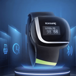 Bracelet Watch Oximeter Bluetooth Sleep Breathing Heart Rate Pulse