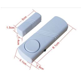Magnetic Wireless Motion Detector Alarm Barrier Sensor for Home Security Door Alarm System