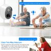 1080P FHD WiFi IP Camera Two-Way Audio Security Surveillance Camera IP65 Waterproof Network Camcorder