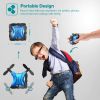 DROCON Mini Drone for Kids, Scouter Foldable Beginner drone with Altitude Hold/3D Flips/Self-Rotating/Headless Mode/One-Key Take-Off & Landing/One-Key