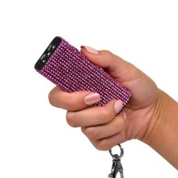 Guard Dog Bling It On Mini Stun Gun w Rhinestone Pink