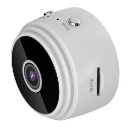 A9 Wifi Mini Camera APP Remote Monitor Night Vision Home Security 1080P IP Camera IR Night Magnetic Wireless Camera Freeshipping (Color: White)